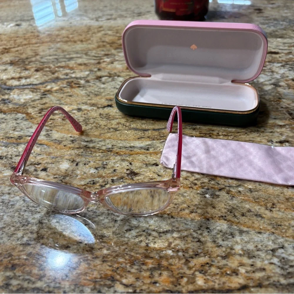 Kate Spade Blush Cat-Eye Glasses